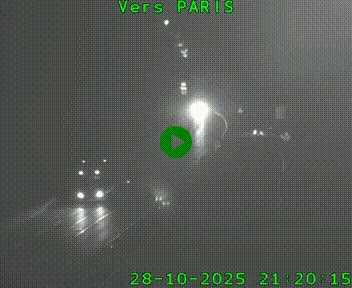 <h2>Caméra routière sur l'autoroute A20 à Bessines-sur-Gartempe. Vue orientée vers Paris</h2>