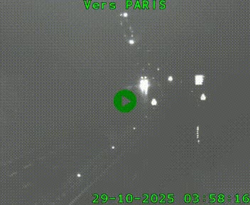 <h2>Caméra routière sur l'autoroute A20 à Bessines-sur-Gartempe. Vue orientée vers Paris</h2>