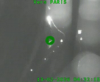 <h2>Caméra routière sur l'autoroute A20 à Bessines-sur-Gartempe. Vue orientée vers Paris</h2>