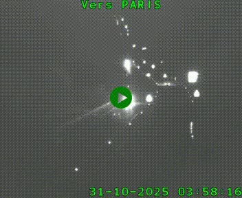 <h2>Caméra routière sur l'autoroute A20 à Bessines-sur-Gartempe. Vue orientée vers Paris</h2>