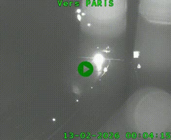 <h2>Caméra routière sur l'autoroute A20 à Bessines-sur-Gartempe. Vue orientée vers Paris</h2>