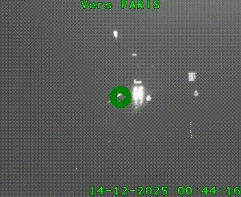 <h2>Caméra routière sur l'autoroute A20 à Bessines-sur-Gartempe. Vue orientée vers Paris</h2>