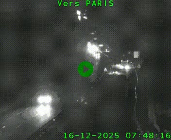 <h2>Caméra routière sur l'autoroute A20 à Bessines-sur-Gartempe. Vue orientée vers Paris</h2>