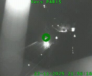 <h2>Caméra routière sur l'autoroute A20 à Bessines-sur-Gartempe. Vue orientée vers Paris</h2>
