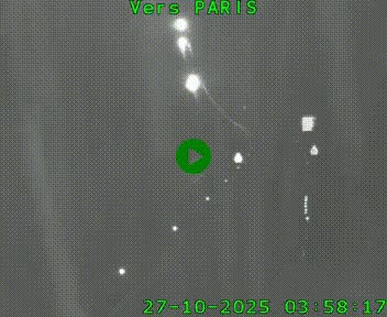 <h2>Caméra routière sur l'autoroute A20 à Bessines-sur-Gartempe. Vue orientée vers Paris</h2>
