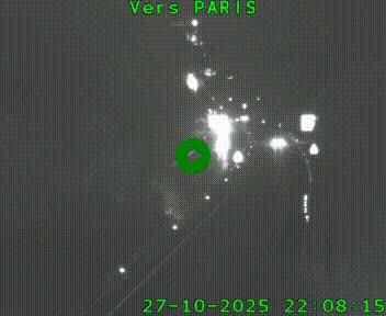 <h2>Caméra routière sur l'autoroute A20 à Bessines-sur-Gartempe. Vue orientée vers Paris</h2>