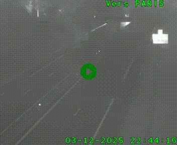 <h2>Caméra routière sur l'autoroute A20 au nord de Limoges, à la jonction avec la N520. Vue orientée vers Paris</h2>