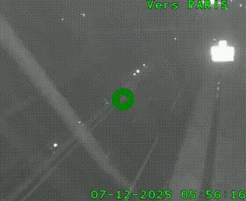 <h2>Caméra routière sur l'autoroute A20 au nord de Limoges, à la jonction avec la N520. Vue orientée vers Paris</h2>