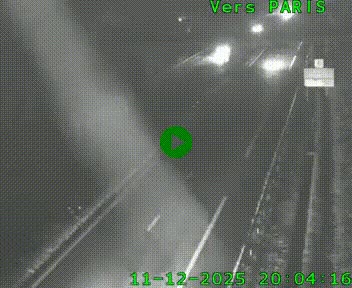 <h2>Caméra routière sur l'autoroute A20 au nord de Limoges, à la jonction avec la N520. Vue orientée vers Paris</h2>