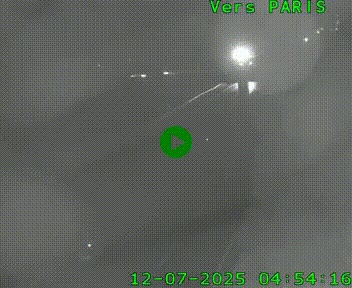 <h2>Caméra routière sur l'autoroute A20 au nord de Limoges, à la jonction avec la N520. Vue orientée vers Paris</h2>