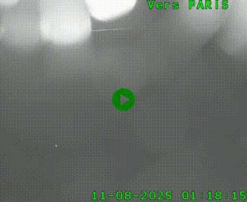 <h2>Caméra routière sur l'autoroute A20 au nord de Limoges, à la jonction avec la N520. Vue orientée vers Paris</h2>
