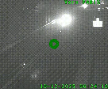 <h2>Caméra routière sur l'autoroute A20 au nord de Limoges, à la jonction avec la N520. Vue orientée vers Paris</h2>