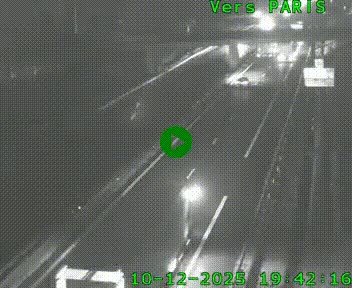 <h2>Caméra routière sur l'autoroute A20 au nord de Limoges, à la jonction avec la N520. Vue orientée vers Paris</h2>