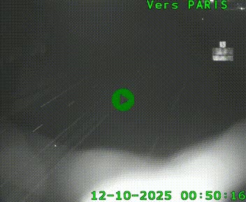 <h2>Caméra routière sur l'autoroute A20 au nord de Limoges, à la jonction avec la N520. Vue orientée vers Paris</h2>