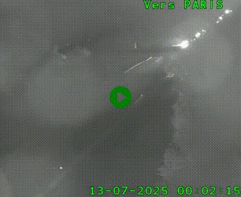<h2>Caméra routière sur l'autoroute A20 au nord de Limoges, à la jonction avec la N520. Vue orientée vers Paris</h2>