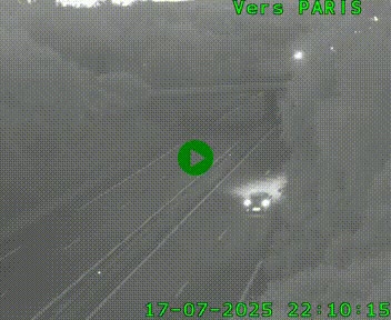 <h2>Caméra routière sur l'autoroute A20 au nord de Limoges, à la jonction avec la N520. Vue orientée vers Paris</h2>