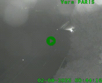 <h2>Caméra routière sur l'autoroute A20 au nord de Limoges, à la jonction avec la N520. Vue orientée vers Paris</h2>