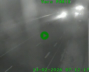 <h2>Caméra routière sur l'autoroute A20 à Saint-Hilaire-Bonneval, au sud de Limoges. Vue orientée vers Paris</h2>