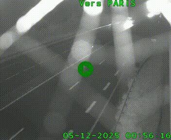 <h2>Caméra routière sur l'autoroute A20 à Saint-Hilaire-Bonneval, au sud de Limoges. Vue orientée vers Paris</h2>