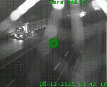 <h2>Caméra routière sur l'autoroute A20 à Saint-Hilaire-Bonneval, au sud de Limoges. Vue orientée vers Paris</h2>