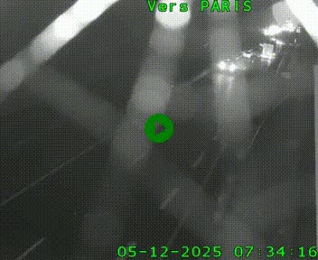 <h2>Caméra routière sur l'autoroute A20 à Saint-Hilaire-Bonneval, au sud de Limoges. Vue orientée vers Paris</h2>