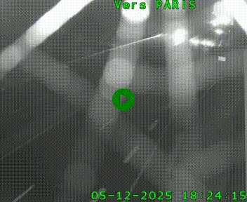 <h2>Caméra routière sur l'autoroute A20 à Saint-Hilaire-Bonneval, au sud de Limoges. Vue orientée vers Paris</h2>