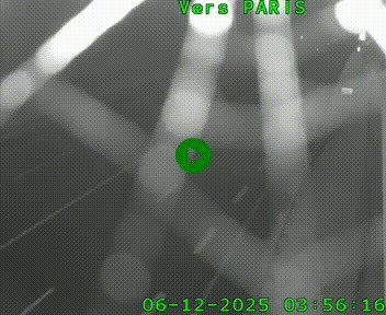 <h2>Caméra routière sur l'autoroute A20 à Saint-Hilaire-Bonneval, au sud de Limoges. Vue orientée vers Paris</h2>