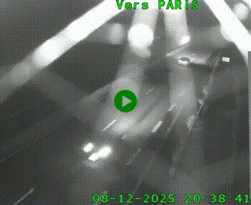 <h2>Caméra routière sur l'autoroute A20 à Saint-Hilaire-Bonneval, au sud de Limoges. Vue orientée vers Paris</h2>