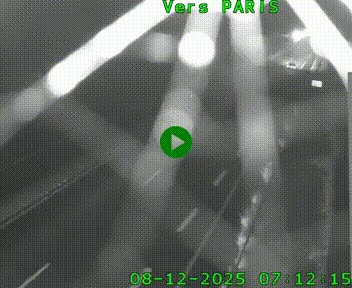 <h2>Caméra routière sur l'autoroute A20 à Saint-Hilaire-Bonneval, au sud de Limoges. Vue orientée vers Paris</h2>