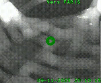 <h2>Caméra routière sur l'autoroute A20 à Saint-Hilaire-Bonneval, au sud de Limoges. Vue orientée vers Paris</h2>