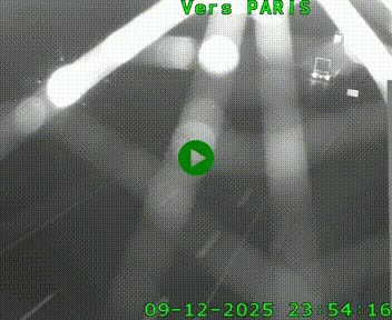 <h2>Caméra routière sur l'autoroute A20 à Saint-Hilaire-Bonneval, au sud de Limoges. Vue orientée vers Paris</h2>