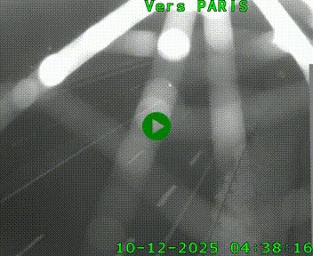 <h2>Caméra routière sur l'autoroute A20 à Saint-Hilaire-Bonneval, au sud de Limoges. Vue orientée vers Paris</h2>