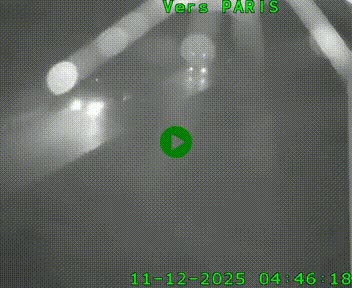 <h2>Caméra routière sur l'autoroute A20 à Saint-Hilaire-Bonneval, au sud de Limoges. Vue orientée vers Paris</h2>