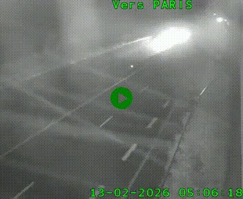 <h2>Caméra routière sur l'autoroute A20 à Saint-Hilaire-Bonneval, au sud de Limoges. Vue orientée vers Paris</h2>