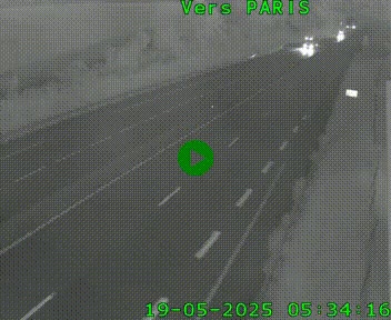 <h2>Caméra routière sur l'autoroute A20 à Saint-Hilaire-Bonneval, au sud de Limoges. Vue orientée vers Paris</h2>