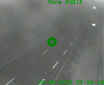 <h2>Caméra routière sur l'autoroute A20 à Saint-Hilaire-Bonneval, au sud de Limoges. Vue orientée vers Paris</h2>