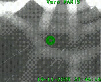 <h2>Caméra routière sur l'autoroute A20 à Saint-Hilaire-Bonneval, au sud de Limoges. Vue orientée vers Paris</h2>