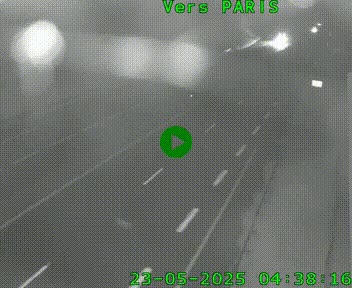 <h2>Caméra routière sur l'autoroute A20 à Saint-Hilaire-Bonneval, au sud de Limoges. Vue orientée vers Paris</h2>