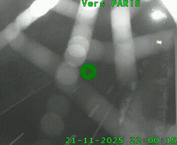 <h2>Caméra routière sur l'autoroute A20 à Saint-Hilaire-Bonneval, au sud de Limoges. Vue orientée vers Paris</h2>