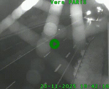 <h2>Caméra routière sur l'autoroute A20 à Saint-Hilaire-Bonneval, au sud de Limoges. Vue orientée vers Paris</h2>