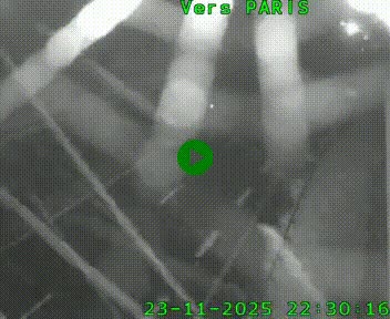 <h2>Caméra routière sur l'autoroute A20 à Saint-Hilaire-Bonneval, au sud de Limoges. Vue orientée vers Paris</h2>