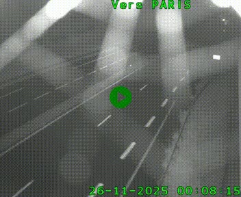 <h2>Caméra routière sur l'autoroute A20 à Saint-Hilaire-Bonneval, au sud de Limoges. Vue orientée vers Paris</h2>