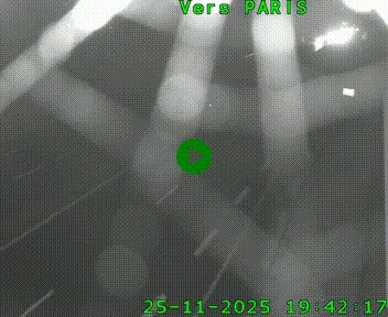 <h2>Caméra routière sur l'autoroute A20 à Saint-Hilaire-Bonneval, au sud de Limoges. Vue orientée vers Paris</h2>