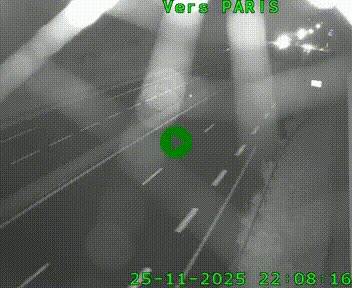 <h2>Caméra routière sur l'autoroute A20 à Saint-Hilaire-Bonneval, au sud de Limoges. Vue orientée vers Paris</h2>