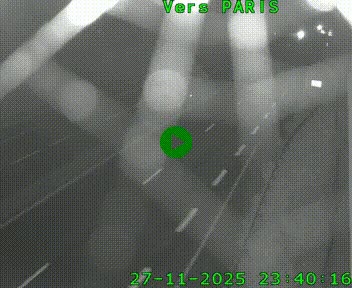 <h2>Caméra routière sur l'autoroute A20 à Saint-Hilaire-Bonneval, au sud de Limoges. Vue orientée vers Paris</h2>