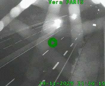 <h2>Caméra routière sur l'autoroute A20 à Saint-Hilaire-Bonneval, au sud de Limoges. Vue orientée vers Paris</h2>