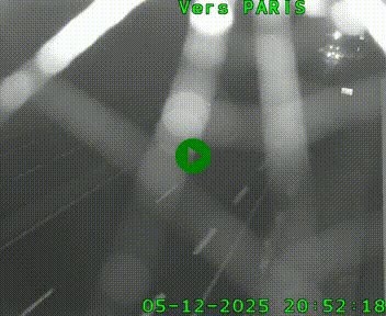 <h2>Caméra routière sur l'autoroute A20 à Saint-Hilaire-Bonneval, au sud de Limoges. Vue orientée vers Paris</h2>