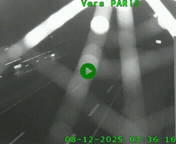 <h2>Caméra routière sur l'autoroute A20 à Saint-Hilaire-Bonneval, au sud de Limoges. Vue orientée vers Paris</h2>