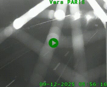 <h2>Caméra routière sur l'autoroute A20 à Saint-Hilaire-Bonneval, au sud de Limoges. Vue orientée vers Paris</h2>