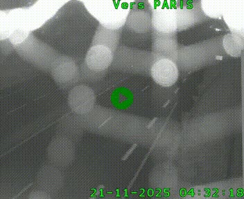 <h2>Caméra routière sur l'autoroute A20 à Saint-Hilaire-Bonneval, au sud de Limoges. Vue orientée vers Paris</h2>